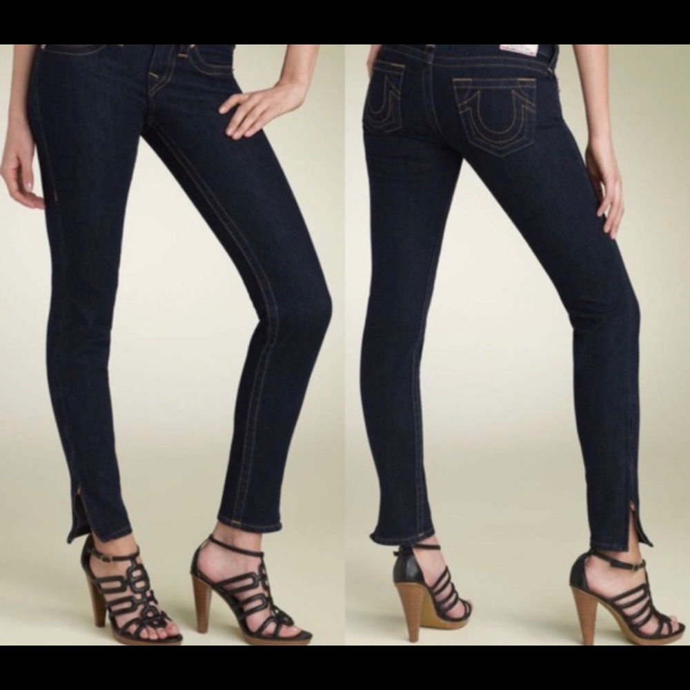 True Religion Skinny Zipper Jeans